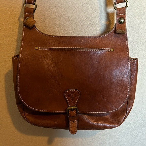 Patricia Nash Handbags - Patricia Nash London Saddle Bag brown leather crossbody purse
